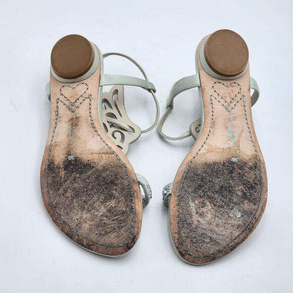 Sophia Webster VHTF Seraphina Crystal Wing Bridal Sandal Size 36 EU - Picture 7 of 8